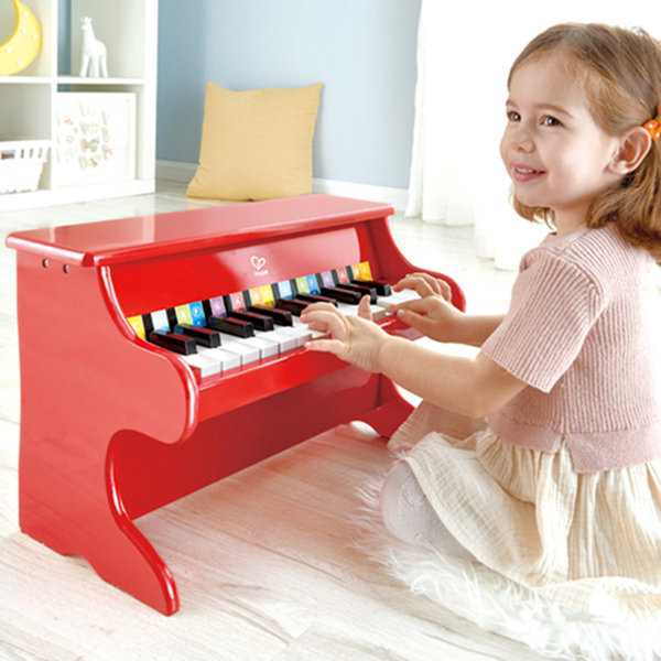 【德國 Hape】歡樂童玩 - 小小音樂家紅色大鋼琴
