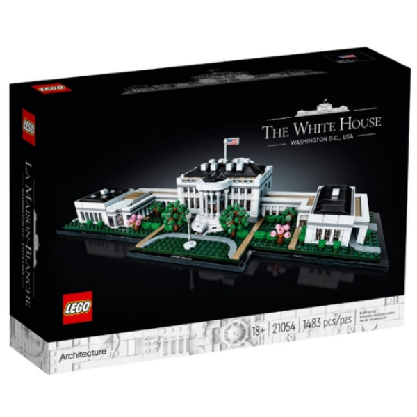 【LEGO 樂高積木】世界建築Architecture系列-白宮 (1483pcs)