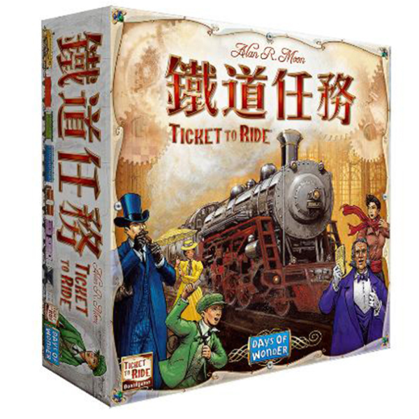 【樂桌遊】鐵道任務-美國 Ticket to ride US (繁中版) 49380