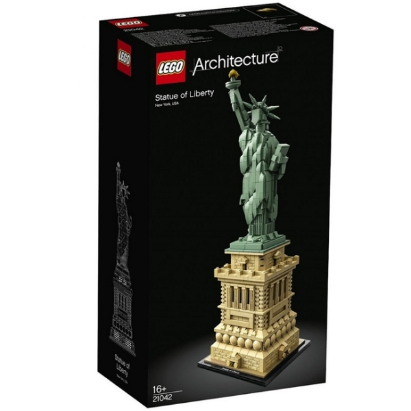 【LEGO 樂高積木】世界建築Architecture系列-自由女神 建築系列